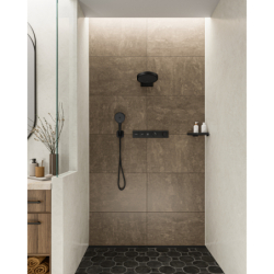 Główka prysznicowa 130 3jet Czarny Matowy Rainfinity HANSGROHE 26864670