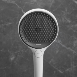 Główka prysznicowa 130 3jet Biały Matowy Rainfinity HANSGROHE 26864700