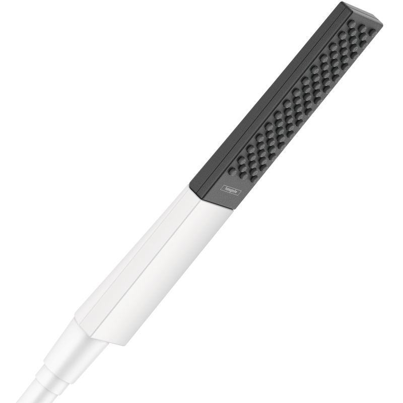 Główka prysznicowa 100 1jet, Slim Biały Matowy Rainfinity HANSGROHE 26866700