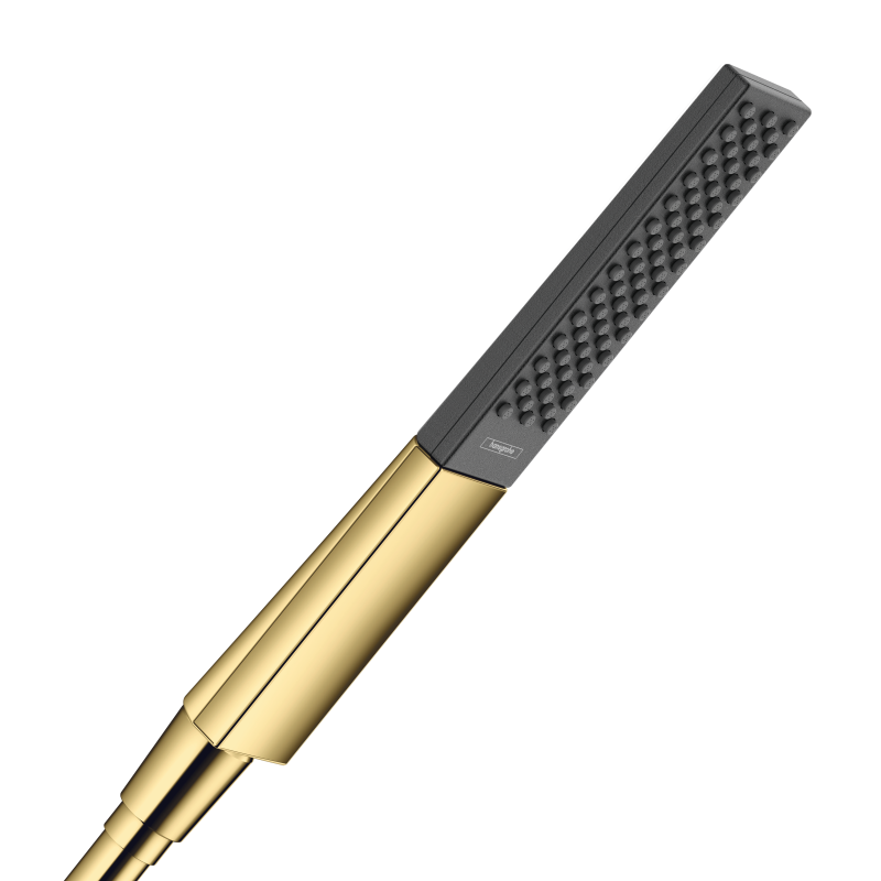 Główka prysznicowa 100 1jet, Slim Złoty Optyczny Polerowany Rainfinity HANSGROHE 26866990