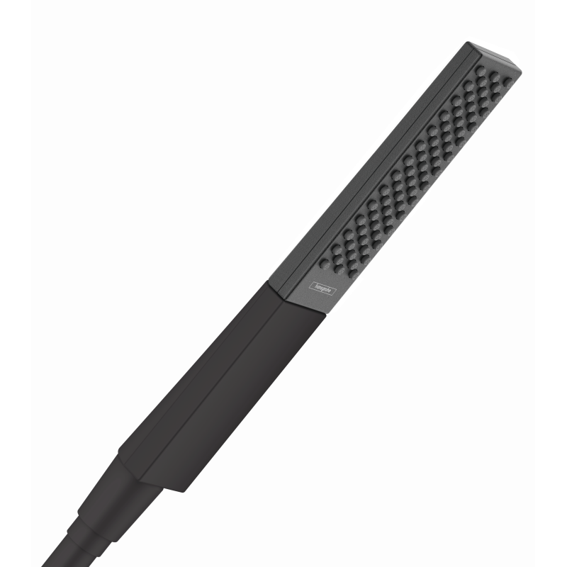 Główka prysznicowa 100 1jet EcoSmart, Slim Czarny Matowy Rainfinity HANSGROHE 26867670