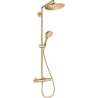 kpl prysz. 280 1jet EcoSmart z termo. i główką prysz. Raindance Select S 120 3jet Złoty poler Croma Select S HANSGROHE 26891990