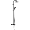 Komplet prysznicowy 240 1jet z termostatem wannowym Czarny Matowy Vernis Blend HANSGROHE 26899670