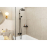 Komplet prysznicowy 240 1jet z termostatem wannowym Czarny Matowy Vernis Blend HANSGROHE 26899670