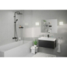 Komplet prysznicowy 240 1jet z termostatem wannowym Czarny Matowy Vernis Shape HANSGROHE 26900670