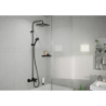 Komplet prysznicowy 240 1jet z termostatem wannowym Czarny Matowy Vernis Shape HANSGROHE 26900670