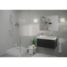 System prysznic 100 Vario EcoSmart z drążkiem 65 cm Crometta, baterią termo. Ecostat S Chrom Vernis Blend HANSGROHE 26960000