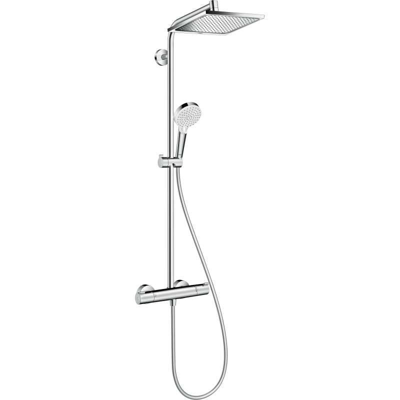 Komplet prysznicowy 240 1jet EcoSmart z termostatem Chrom Crometta E HANSGROHE 27281000