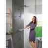 Komplet prysznicowy 240 1jet EcoSmart z termostatem Chrom Crometta E HANSGROHE 27281000