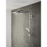 Komplet prysznicowy 240 1jet EcoSmart z termostatem Chrom Crometta E HANSGROHE 27281000