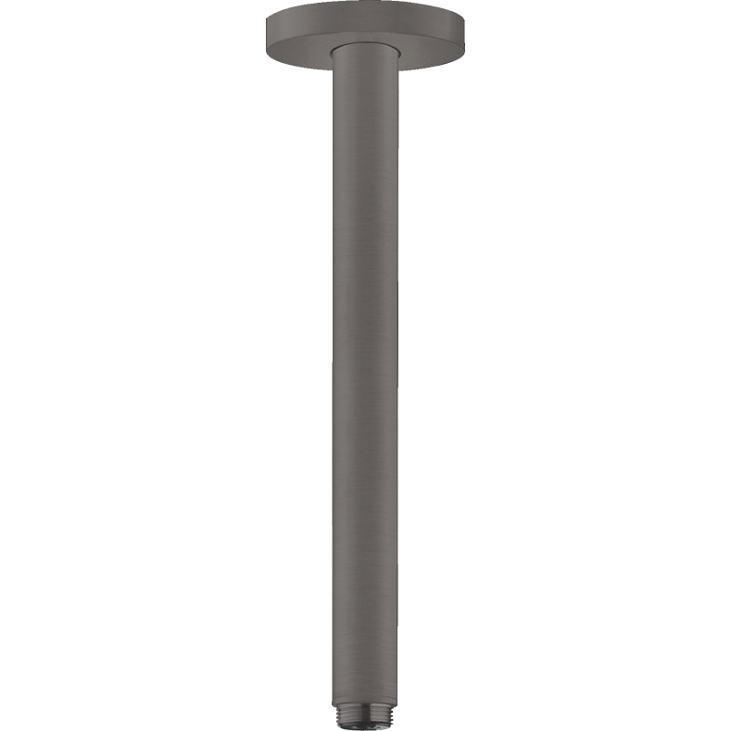 Przyłącze sufitowe S 30 cm Czarny Chrom Szczotkowany HANSGROHE 27389340