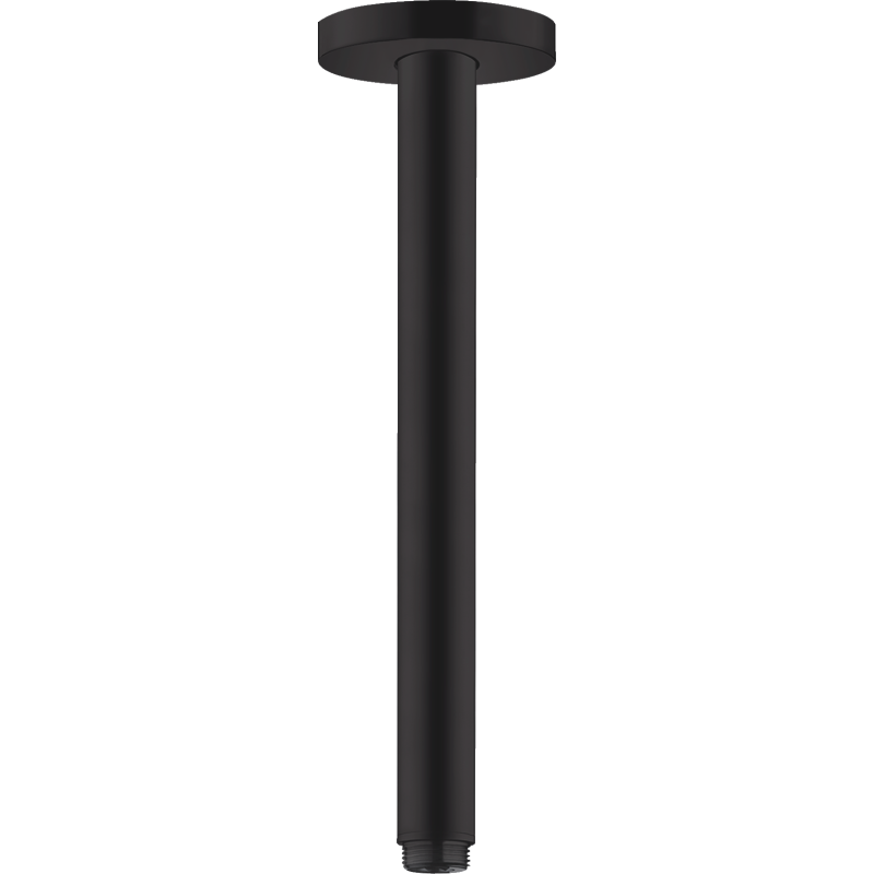 Przyłącze sufitowe S 30 cm Czarny Matowy HANSGROHE 27389670