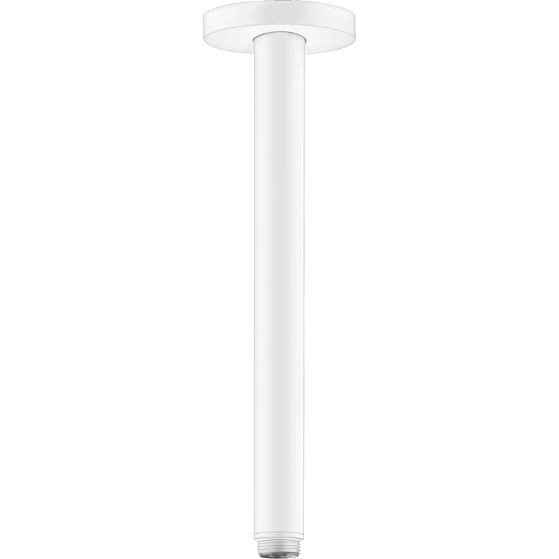 Przyłącze sufitowe S 30 cm Biały Matowy HANSGROHE 27389700