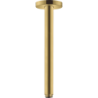Przyłącze sufitowe S 30 cm Złoty Optyczny Polerowany HANSGROHE 27389990