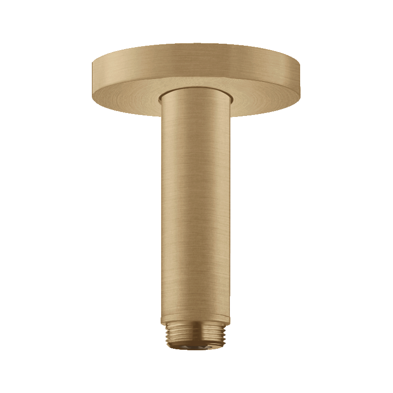 Przyłącze sufitowe S 10 cm Brąz Szczotkowany HANSGROHE 27393140
