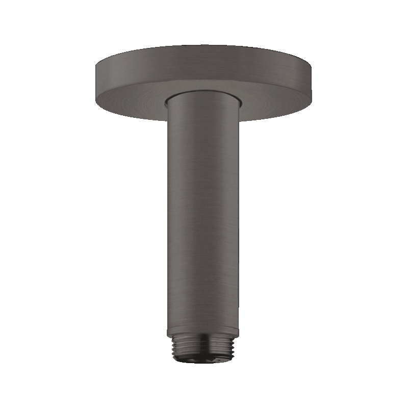 Przyłącze sufitowe S 10 cm Czarny Chrom Szczotkowany HANSGROHE 27393340