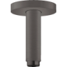 Przyłącze sufitowe S 10 cm Czarny Chrom Szczotkowany HANSGROHE 27393340