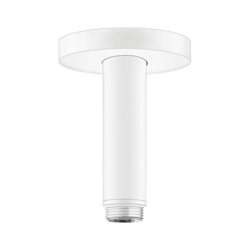 Przyłącze sufitowe S 10 cm Biały Matowy HANSGROHE 27393700