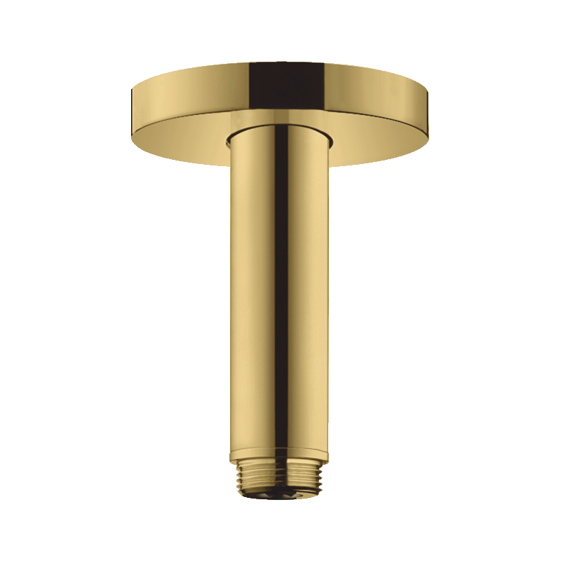 Przyłącze sufitowe S 10 cm Złoty Optyczny Polerowany HANSGROHE 27393990