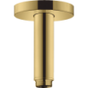 Przyłącze sufitowe S 10 cm Złoty Optyczny Polerowany HANSGROHE 27393990