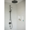 Przyłącze węża E z zaworem zwrotnym Czarny Chrom Szczotkowany FixFit HANSGROHE 27454340