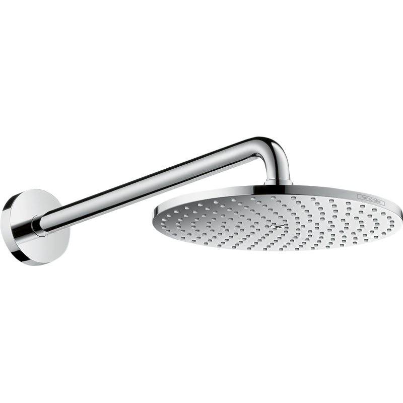 Głowica prysznicowa 240 1jet PowderRain z ramieniem prysznicowym Chrom Raindance S HANSGROHE 27607000