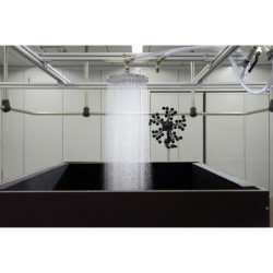 Głowica prysznicowa 240 1jet PowderRain z przyłączem sufitowym Chrom Raindance S HANSGROHE 27620000