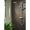 Komplet prysznicowy 240 1jet PowderRain z termostatem Chrom Raindance Select S HANSGROHE 27633000