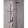 Komplet prysznicowy 240 1jet PowderRain z termostatem Czarny Matowy Raindance Select S HANSGROHE 27633670