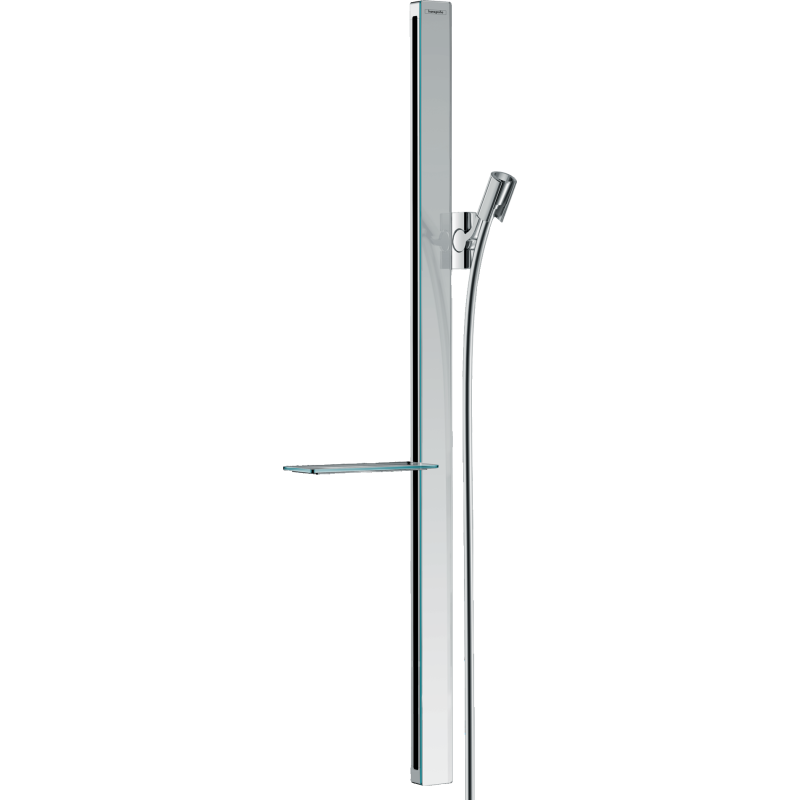 Drążek prysznicowy E 90 cm z wężem Isiflex 160 cm Chrom Unica HANSGROHE 27640000