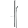 Drążek prysznicowy E 90 cm z wężem Isiflex 160 cm Biały/Chrom Unica HANSGROHE 27640400