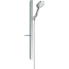 Zestaw prysznicowy 120 3jet z drążkiem 90 cm i półką Chrom Raindance Select S HANSGROHE 27648000