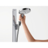 Zestaw prysznicowy 120 3jet EcoSmart z drążkiem 90 cm i półką Chrom Raindance Select S HANSGROHE 27649000