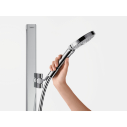 Zestaw prysznicowy 120 3jet EcoSmart z drążkiem 90 cm i półką Chrom Raindance Select S HANSGROHE 27649000