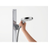 Zestaw prysznicowy 120 3jet EcoSmart z drążkiem 90 cm i półką Chrom Raindance Select S HANSGROHE 27649000