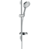Zestaw prysznicowy 120 3jet PowderRain z drążkiem 65 cm i mydelniczką Chrom Raindance Select S HANSGROHE 27654000