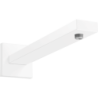 Ramię prysznicowe 39 cm, kwadratowe Biały Matowy HANSGROHE 27694700