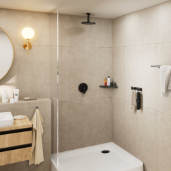 Przyłącze sufitowe 10 cm Czarny Matowy Vernis Blend HANSGROHE 27804670