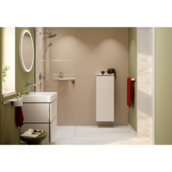 Panel ścienny 50 cm Biały Matowy WallStoris HANSGROHE 27902700