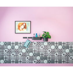 Panel ścienny 70 cm Czarny Matowy WallStoris HANSGROHE 27904670