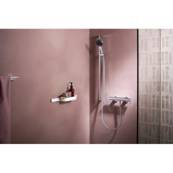 Ściągaczka Biały Matowy WallStoris HANSGROHE 27916700