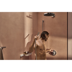 Ściągaczka Biały Matowy WallStoris HANSGROHE 27916700