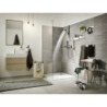 Suwak z przyciskiem Czarny Matowy WallStoris HANSGROHE 27917670