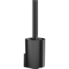 Szczotka do WC z pojemnikiem, ścienna Czarny Matowy WallStoris HANSGROHE 27927670