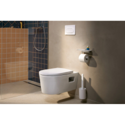 Szczotka do WC z pojemnikiem, ścienna Biały Matowy WallStoris HANSGROHE 27927700