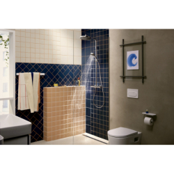 Szczotka do WC z pojemnikiem, ścienna Biały Matowy WallStoris HANSGROHE 27927700