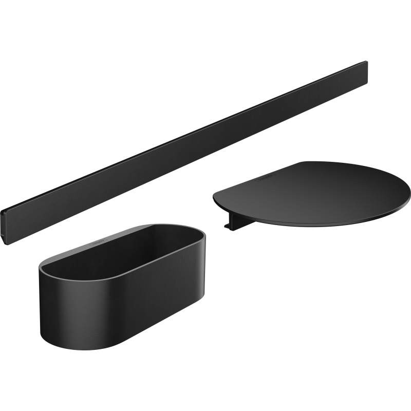 Pakiet wannowy Czarny Matowy WallStoris HANSGROHE 27966670