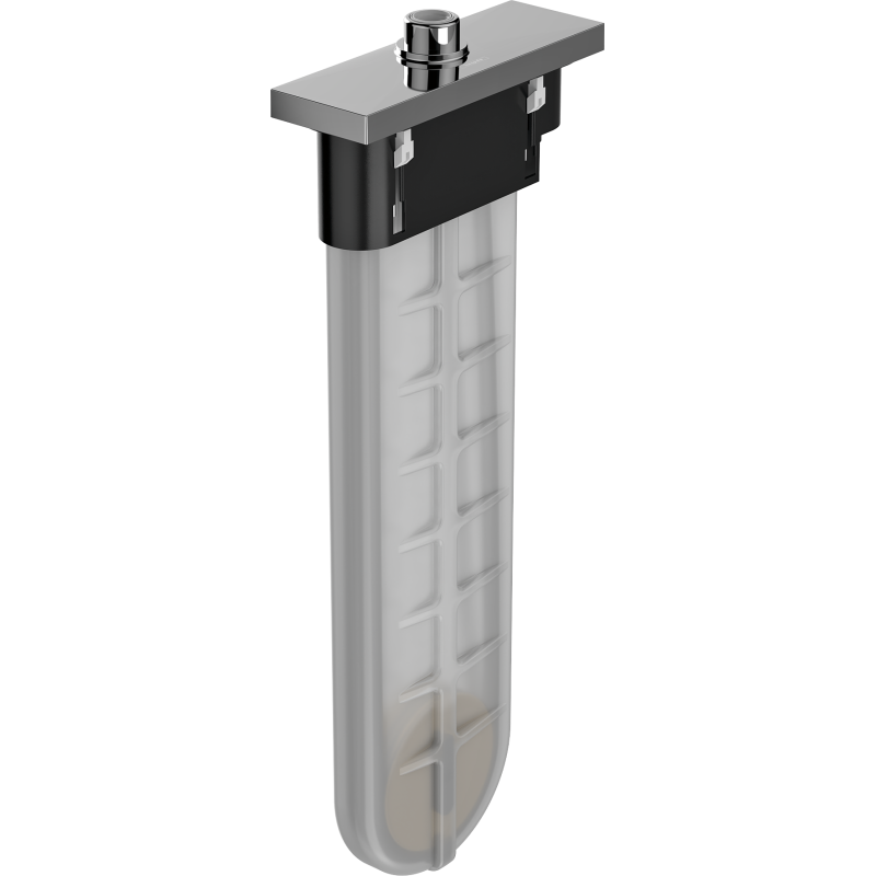 Element zewnętrzny, prostokątny Chrom sBox HANSGROHE 28010000