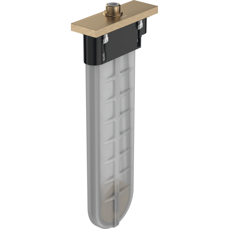 Element zewnętrzny, prostokątny Brąz Szczotkowany sBox HANSGROHE 28010140