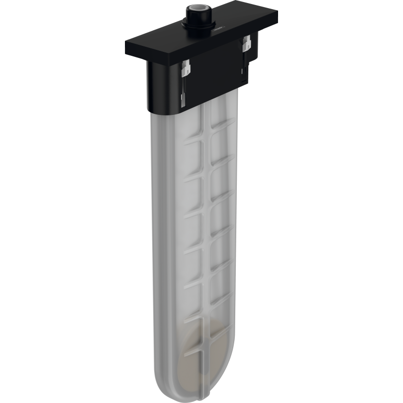 Element zewnętrzny, prostokątny Czarny Matowy sBox HANSGROHE 28010670
